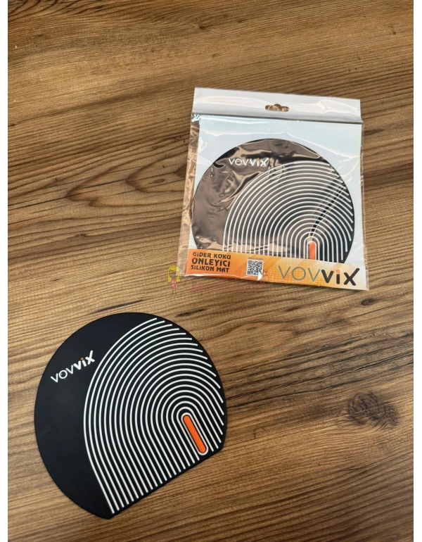 Koku Önleyici Silikon Mat Mutfak Banyo Lavabo Balkon Gider Tıpası Tıkacı Kapağı Siyah