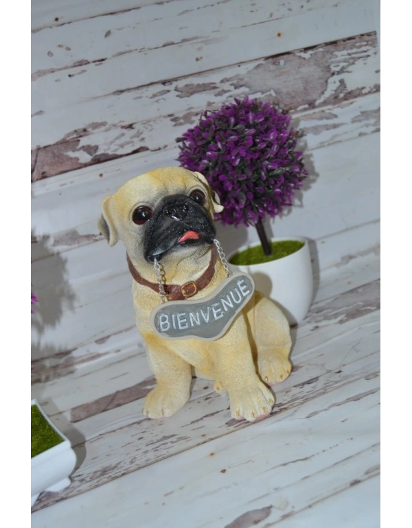 KÖPEK ŞEKLİNDE DEKORATİF AKSESUAR