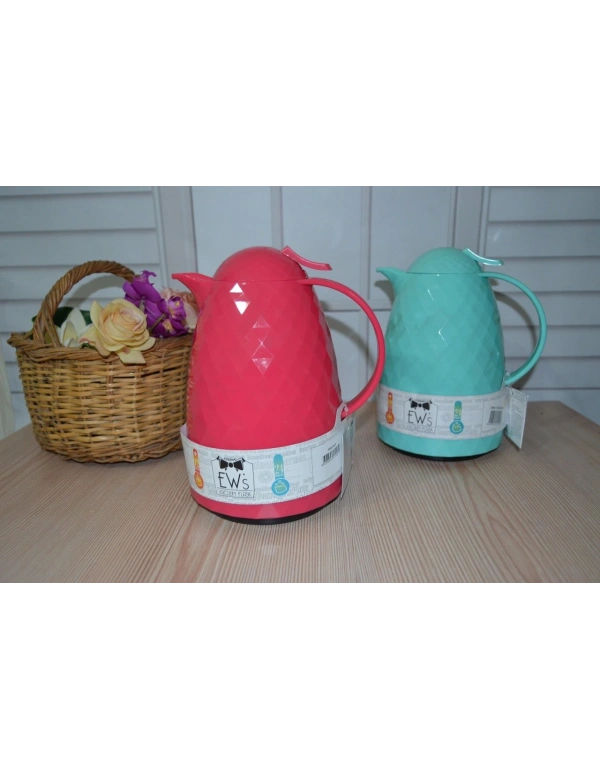 KRİSTAL AKRİLİK TERMOS 1LT