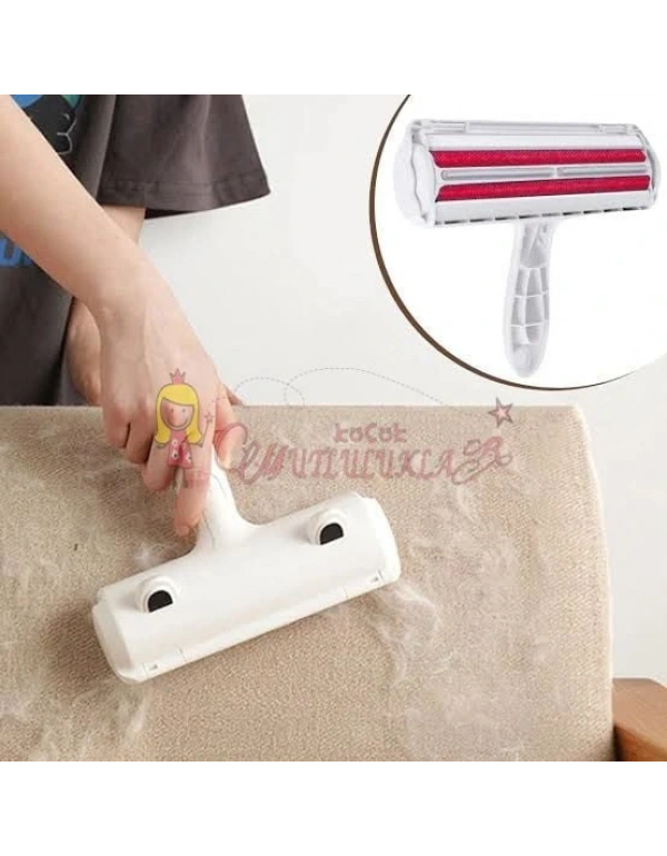 Kulak Modelli Hazneli Kedi Köpek Halı Yatak Kıl Toz Tüy Toplayıcı Temizleyici