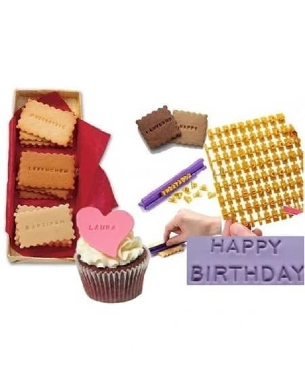 KURABİYE HAMUR KAŞESİ YAZI SETİ