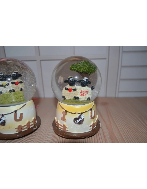 KUZULU MODEL MÜZİKLİ KAR KÜRESİ