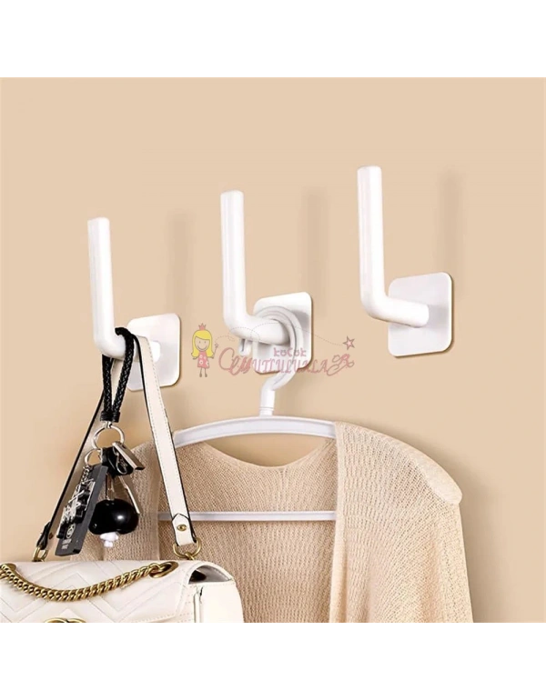 L Şekilli Çok Amaçlı Havlu Askısı