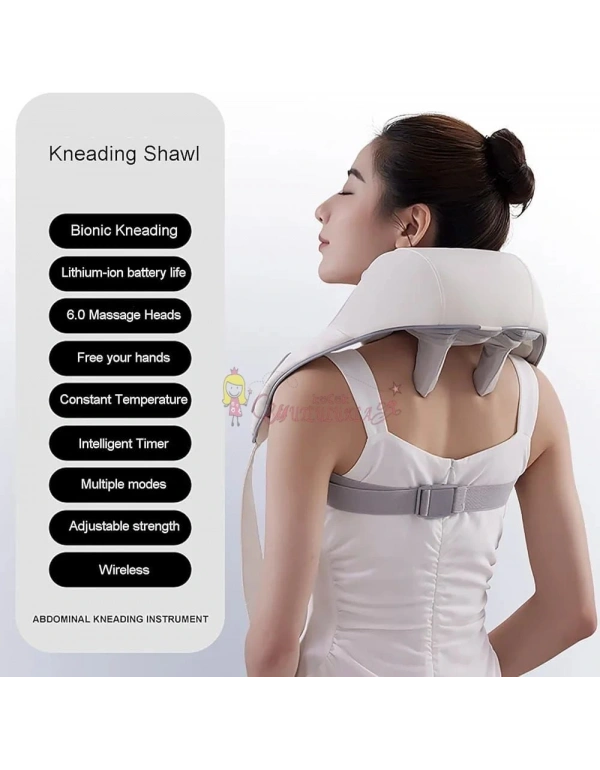 LUKS Şarjlı Masaj Aleti – Ovmalı, Boyun, Sırt Ve Bacak Masaj Cihazı Masaj aleti