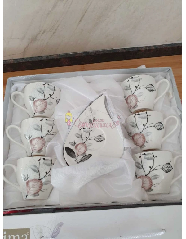 LÜX PORSELEN KAHVE FİNCANI