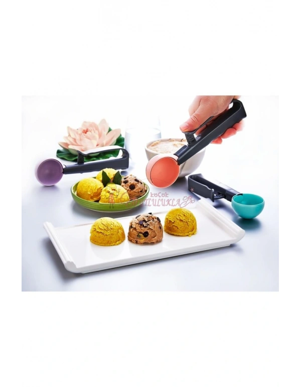 Mandallı Dondurma ve Porsiyonlama Kaşığı