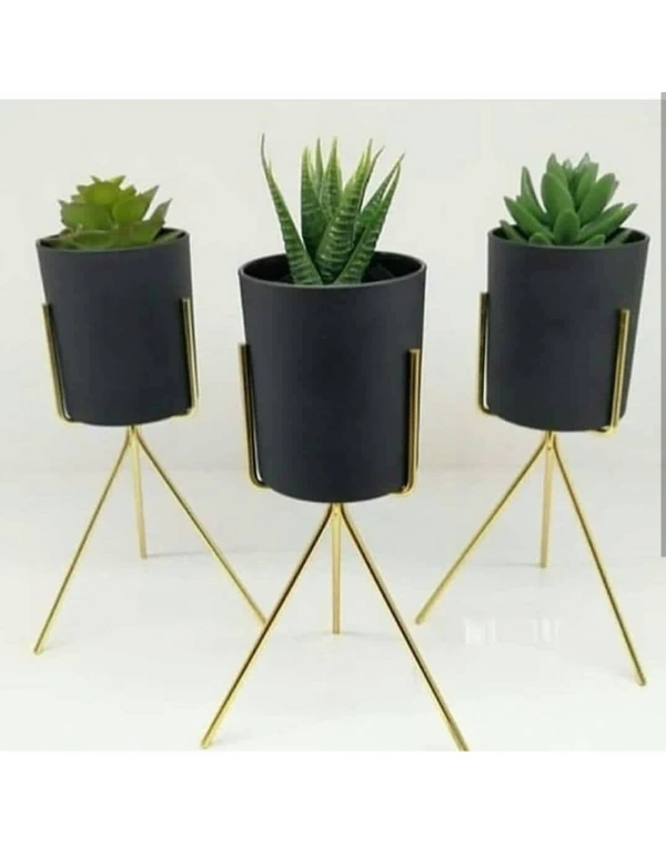 METAL AYAKLİ MUMLUK / SAKSILIK