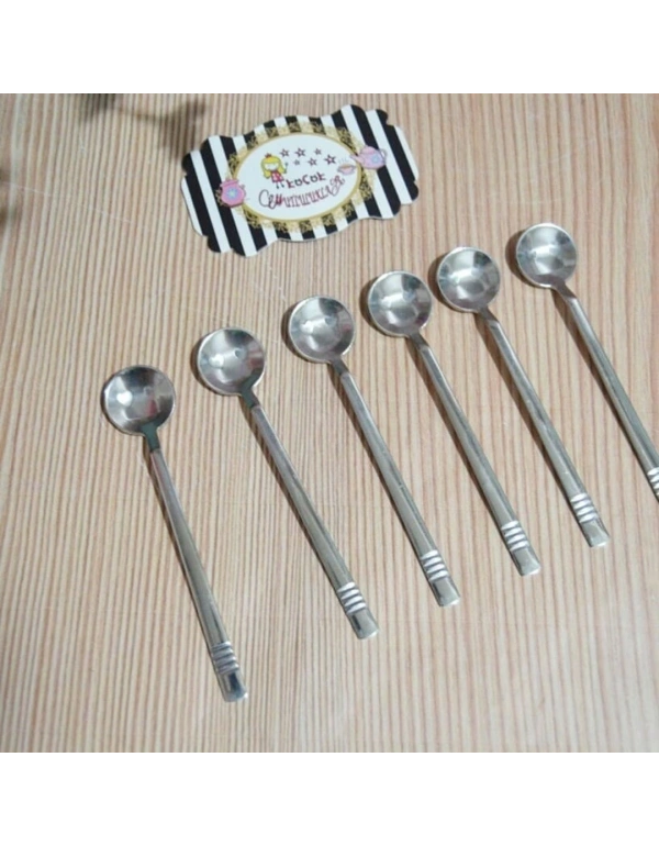 METAL EMOJİLİ ÇAY KAŞIĞI