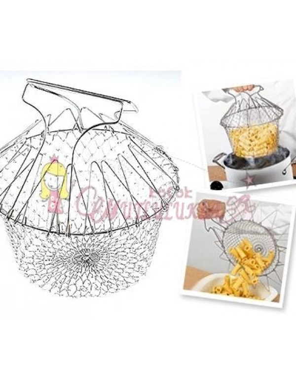 Metal Haslama ve Kizartma Sepeti