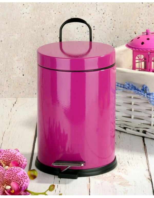 METAL RENKLİ ÇÖP KOVASI 3LT