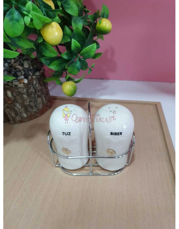 METAL STANDLI TUZLUK 2Lİ