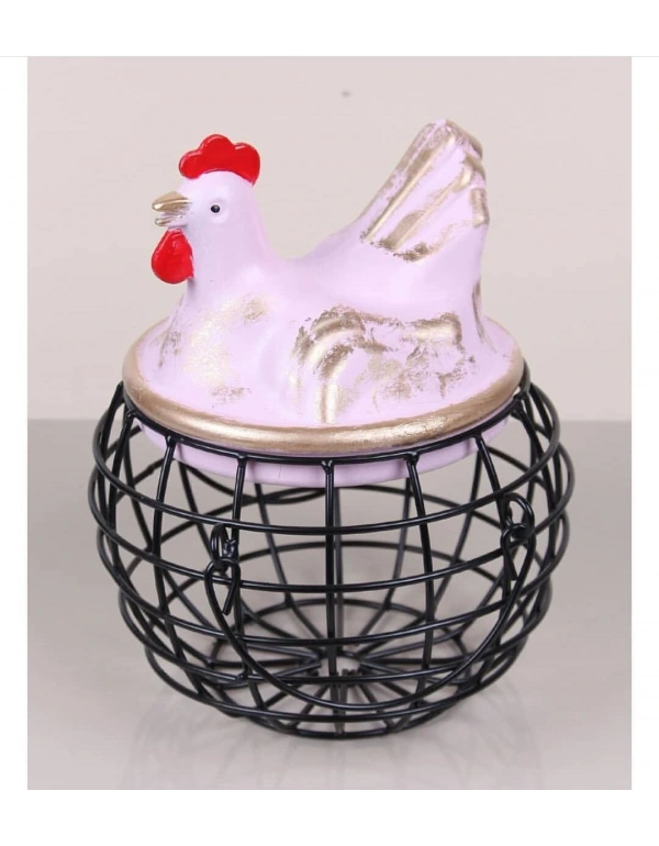 METAL YUMURTA SEPETİ