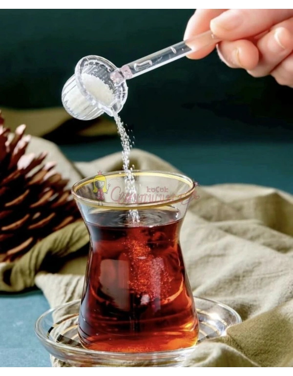 Mika Origami Şekilli Şeker Ve Kahve Kaşığı Baharat Şeker Kahve Kaşığı