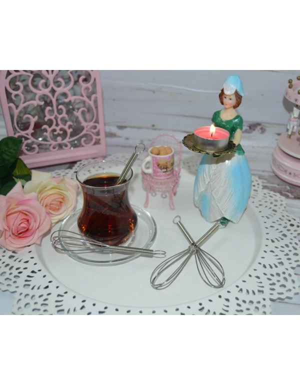 MİNİ ÇAY KAŞIĞI ÇIRPICI 6LI