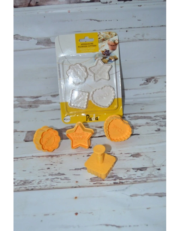 MİNİ HOME YAZILI FİGÜRLÜ HAMUR KESİCİ