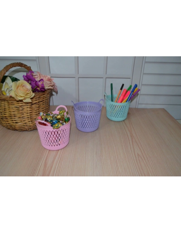 MİNİ SUNUM SEPETİ YUVARLAK