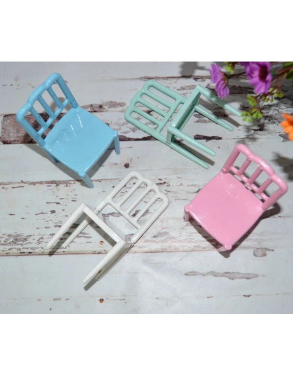 MİNYATÜR 4LÜ PLASTİK SANDALYE