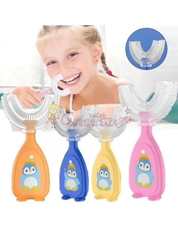 Modelli U Şekli Bebek Diş Fırçası 2- 12 Yaş