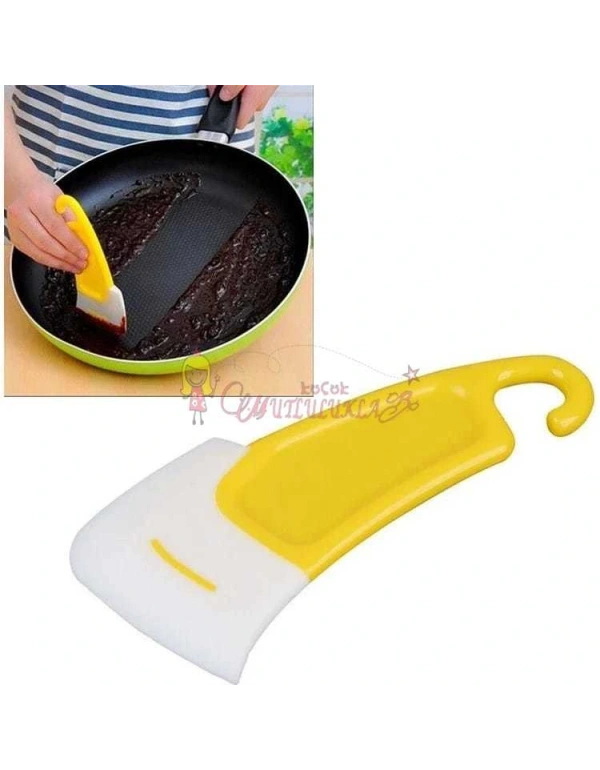 Mutfak Spatula Tava Tabak Temizleme Aparat