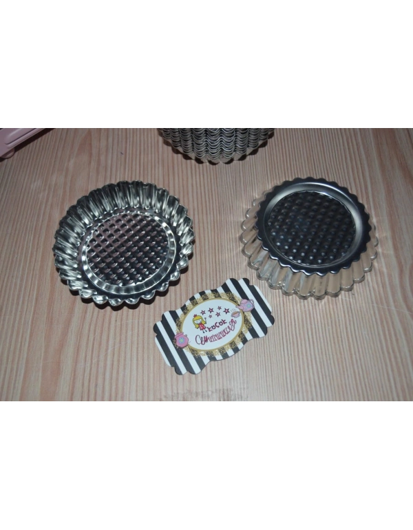 OLUKLU PORSİYONLUK YUVARLAK TART KALIBI