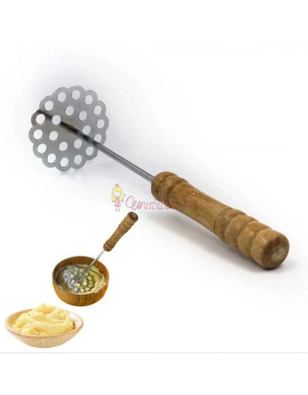 Patates Ezici Ahşap Saplı