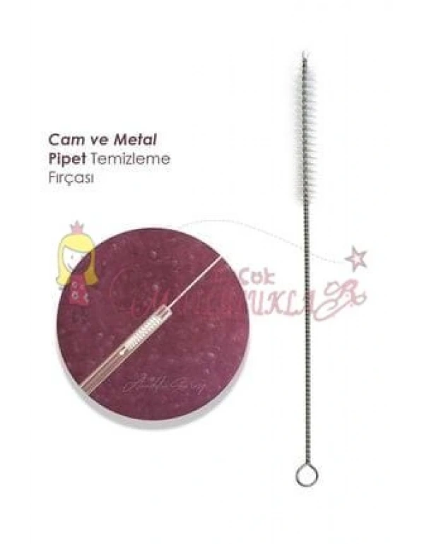 Pipet Temizleme Fırçası Pratik Bükülebilir Temizlik Fırçası