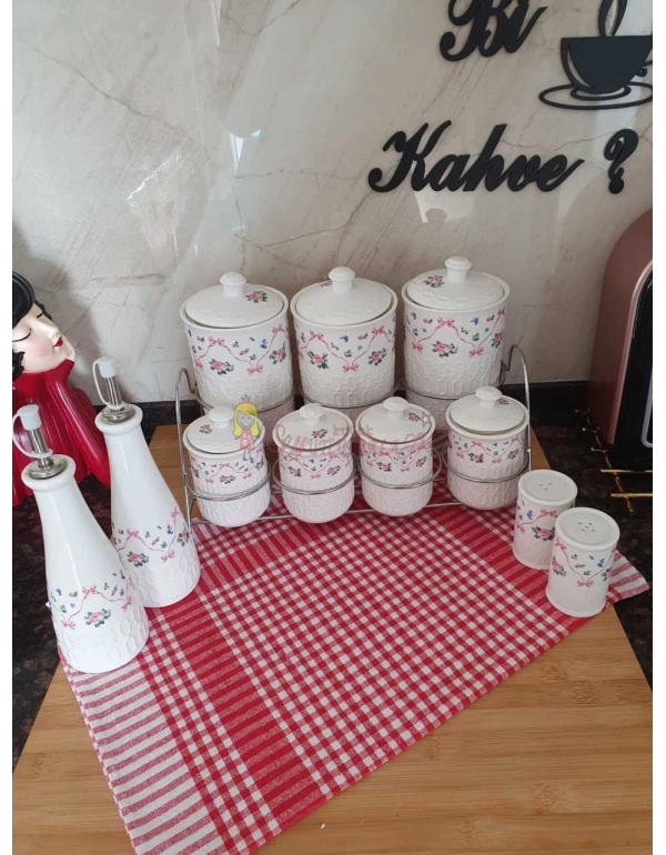 Porselen baharatlik set