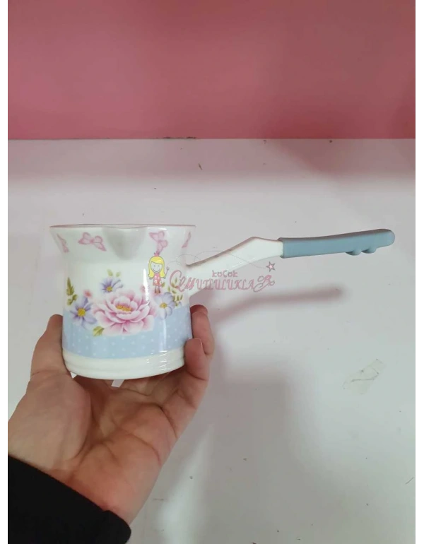 PORSELEN CEZVE DİREK ATEŞE DAYANIKLI