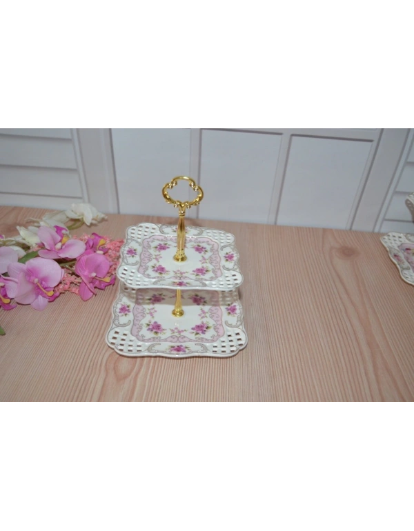 PORSELEN KATLI KURABİYELİK LOKUMLUK