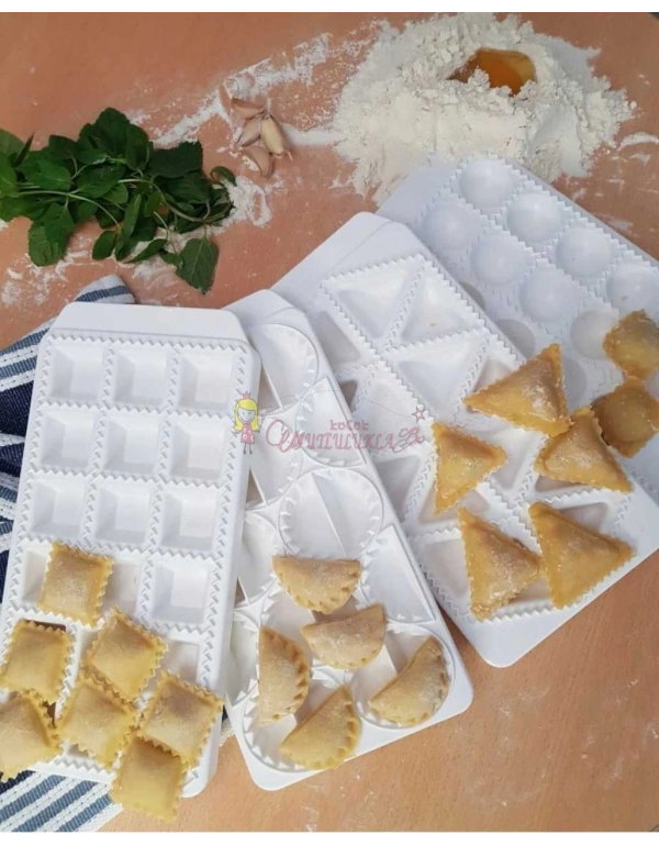 Pratik Mantı Kesme Hazirlama Aparatı