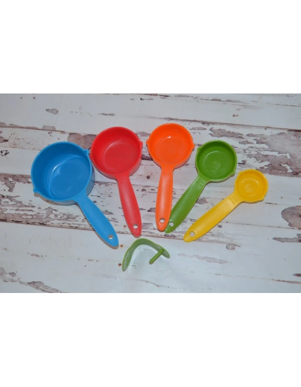 RENKLİ 5Lİ ÖLÇÜ KABI