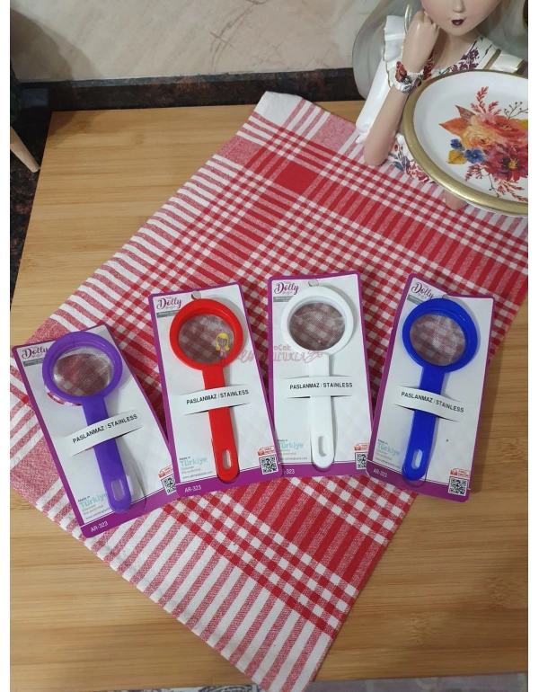 RENKLİ ÇAY SÜZGECİ