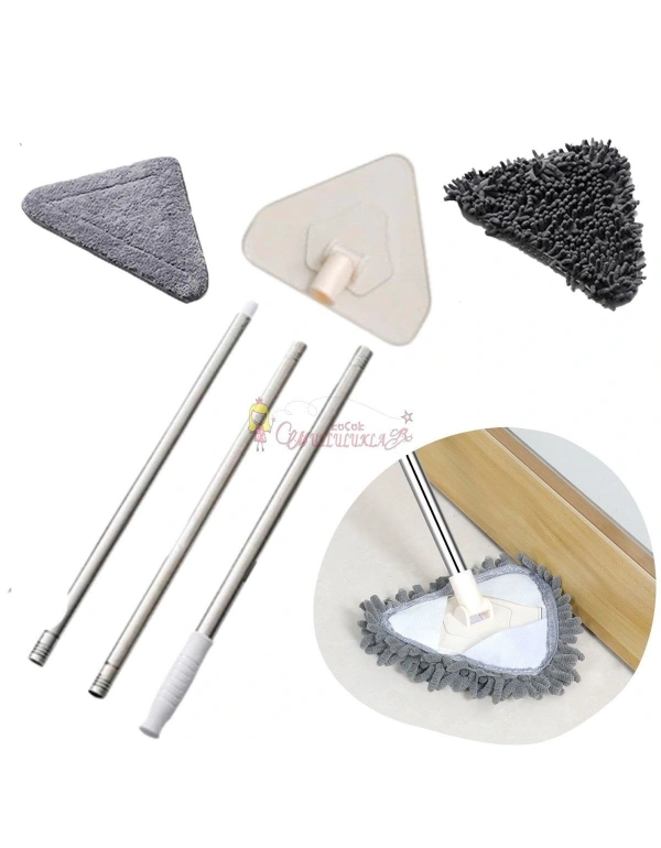 Saplı  Üçgen Mop