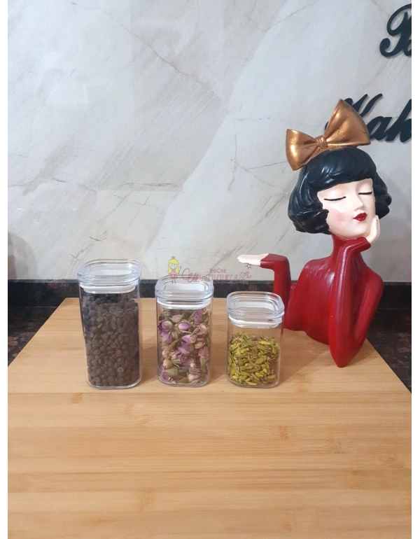 Şefaf Kare Baharat Takımı 3lü