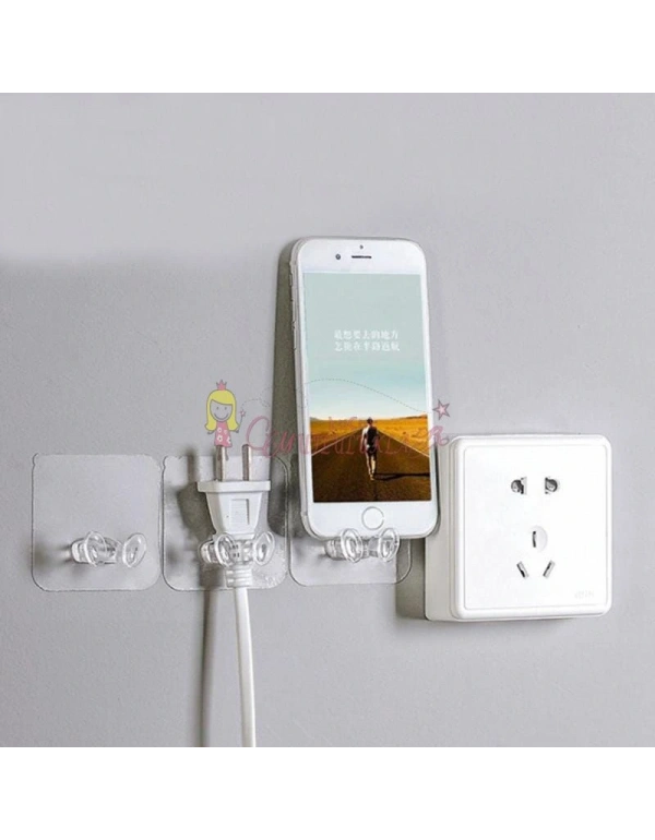 Şeffaf Kablo Priz Askısı