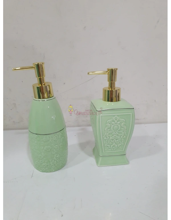 Seramik vintage sıvı sabunluk