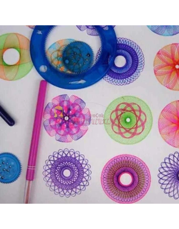 Sihirli Daireler ve Renkli Kalemler Set