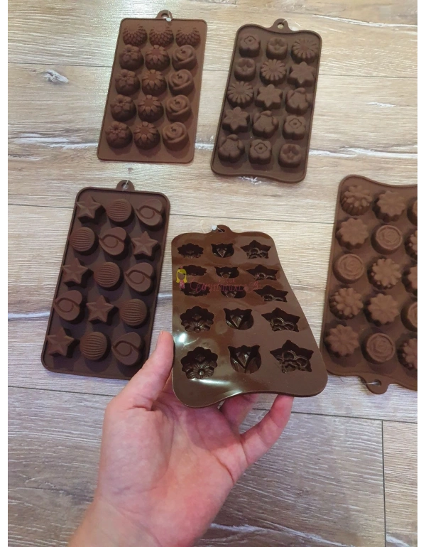 Silikon çikolata kalıbı