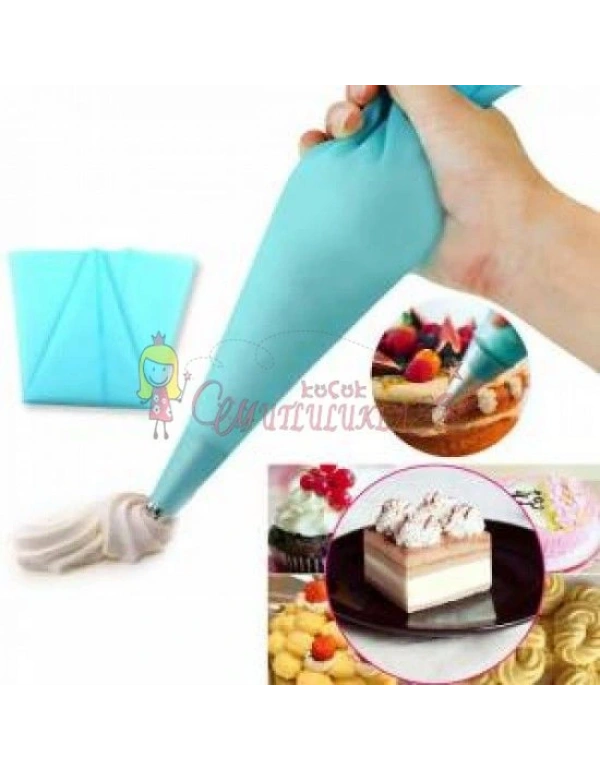 Silikon Krema Torbası 30 cm