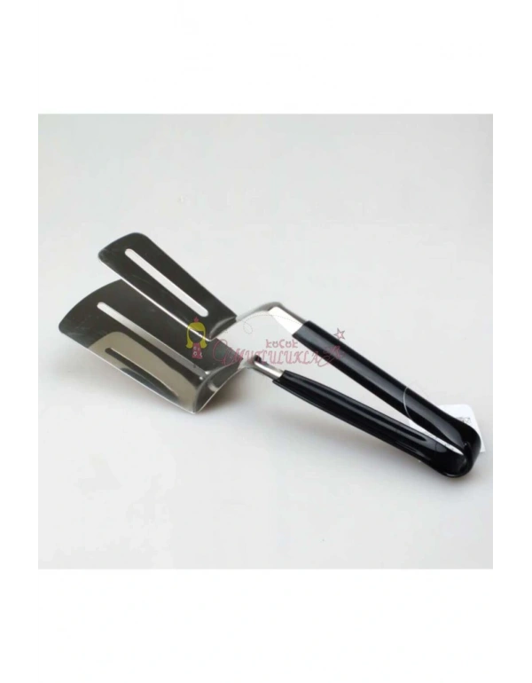 Silikon Saplı Paslanmaz Çelik Süzgeçli Maşa