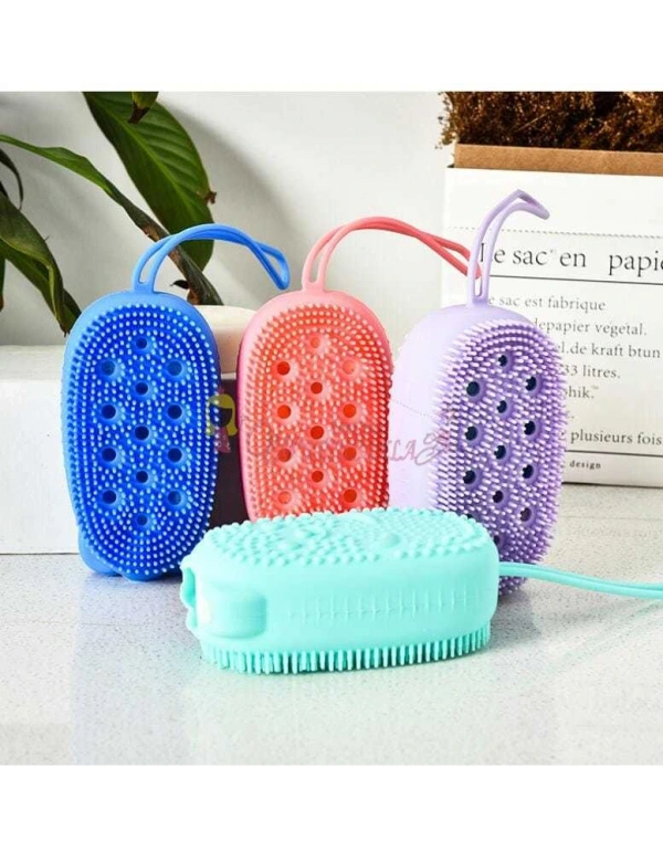 Silikon vücut  fırça duş peeling