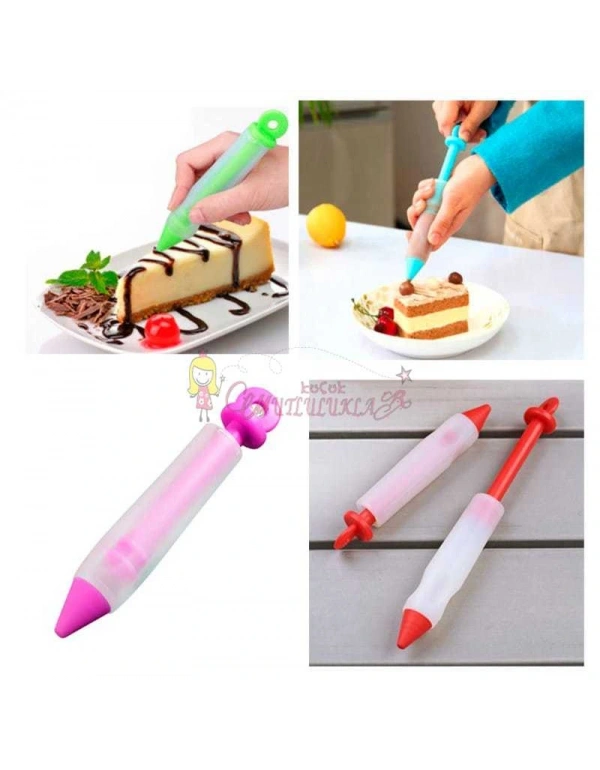 Silikon Yazı Popkek Dekor Kalemi