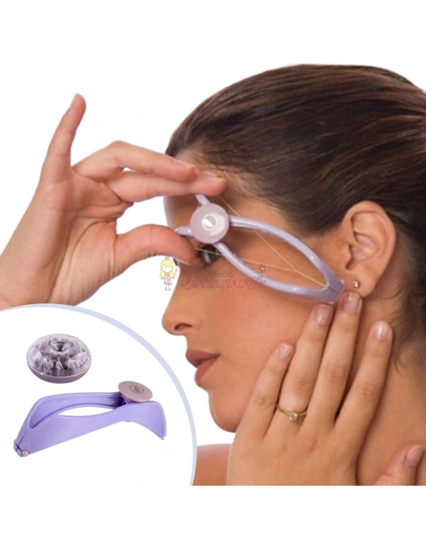 Slique Pratik İple Kaş Bıyık Tüy Alma Epilasyon Aleti Makinesi