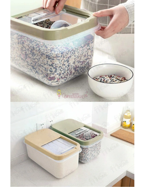 Soft Chef Multi Box 7,5 Lt Saklama Kabı Krem /Antrasit