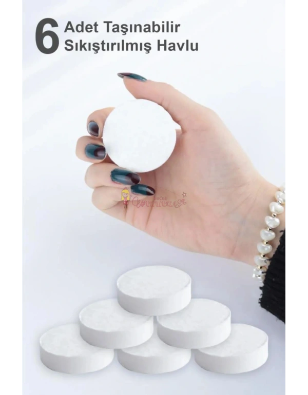 SUDA BÜYÜYEN SIKIŞTIRILMIŞ HAVLU SETİ