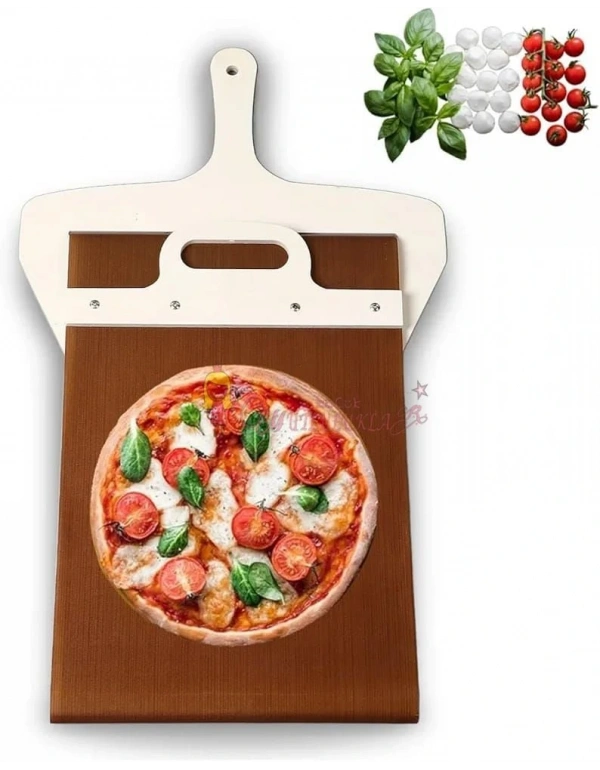 Sürgülü Büyük Boy Pizza Küreği Sürgülü Fırın Küreği Ahşap Fırın Küreği Büyük Boy Pizza Küreği