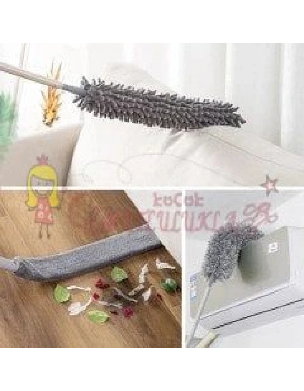 Teleskopik 3 Lü Mikrofiber Toz Alma Mop Seti