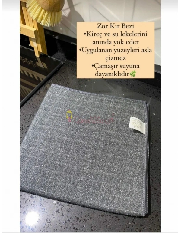 Telli Ovma Zor Kir Bezi (40*40 Cm)