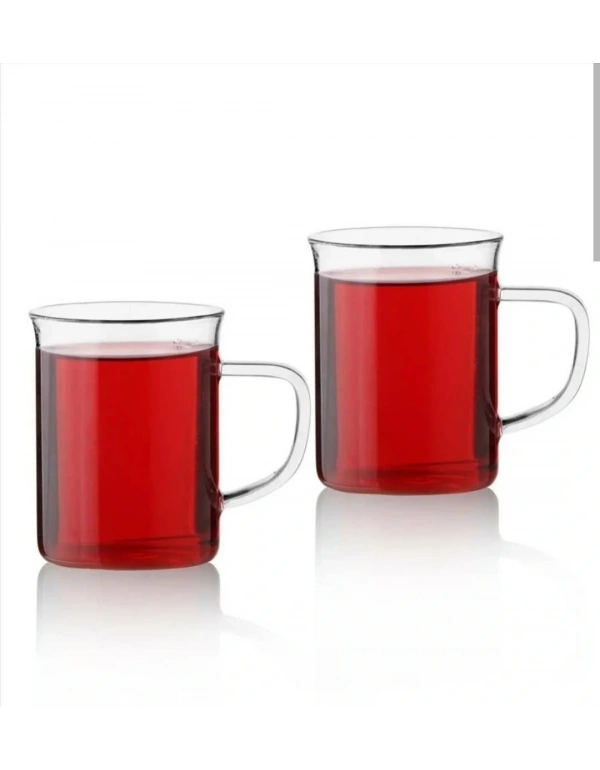 TERMISIL ISIYA DAYANIKLI CAM KUPA 3LU