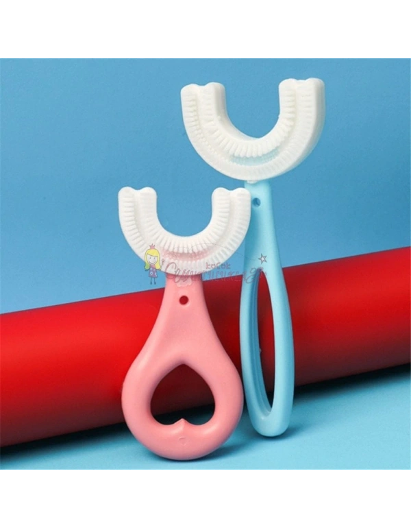 U Şekli Bebek Diş Fırçası Yeni Nesil Fırça 0-6 YAŞ